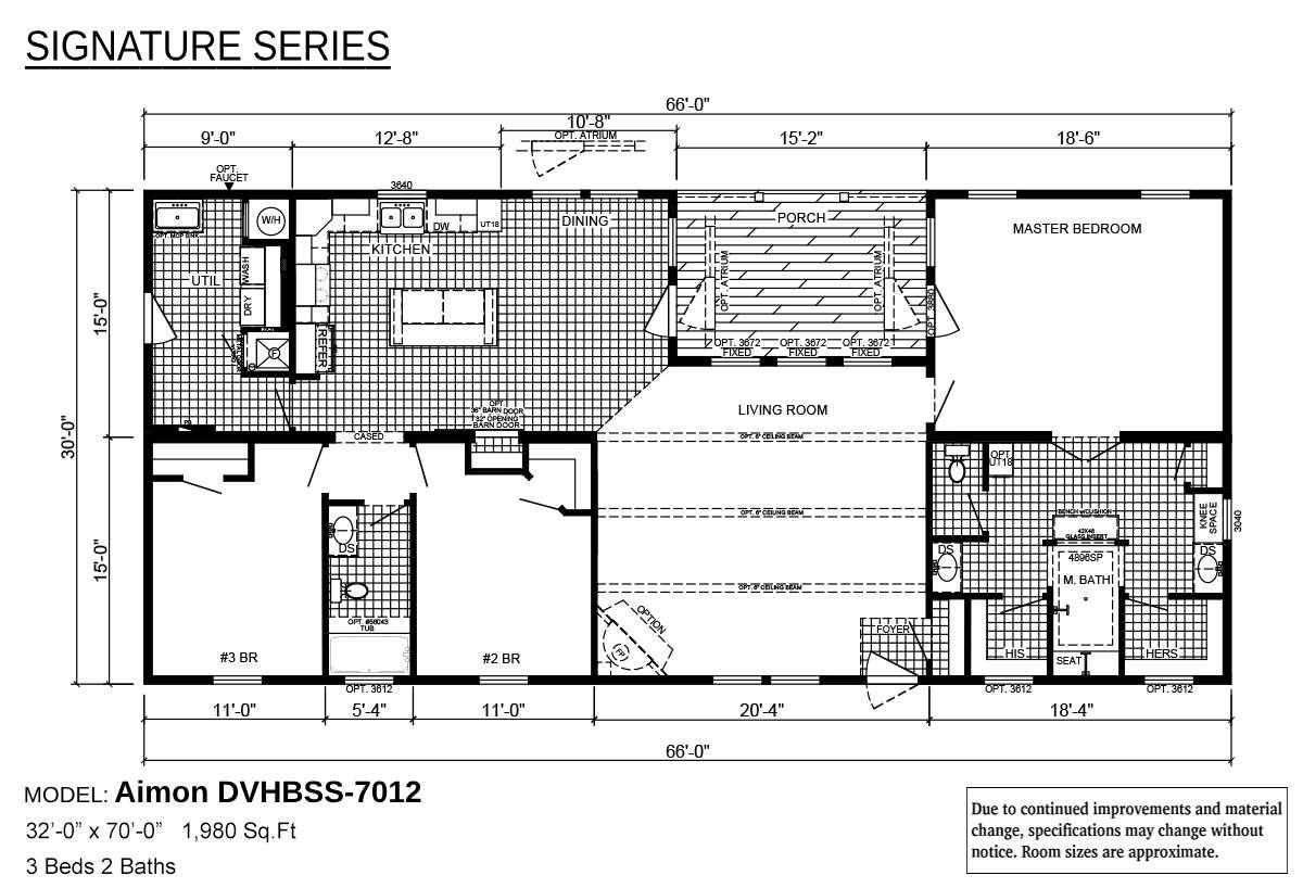 Floor plan for Aimon