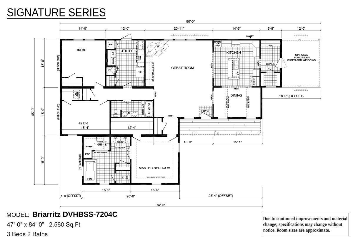 Floor plan for Briarritz 7204C