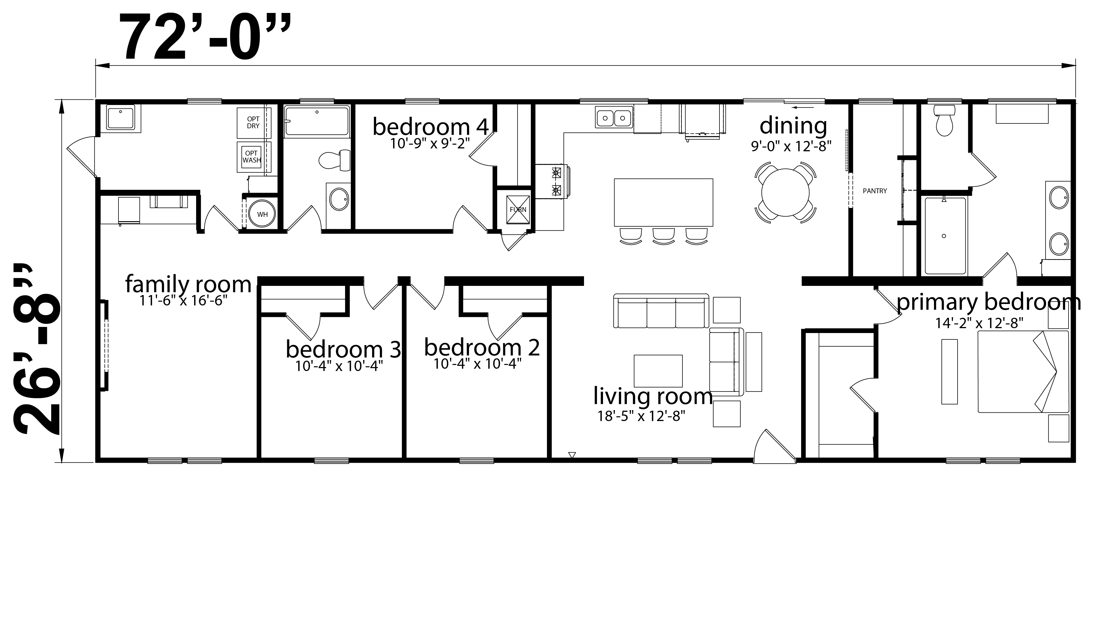 Floor plan for Burrow