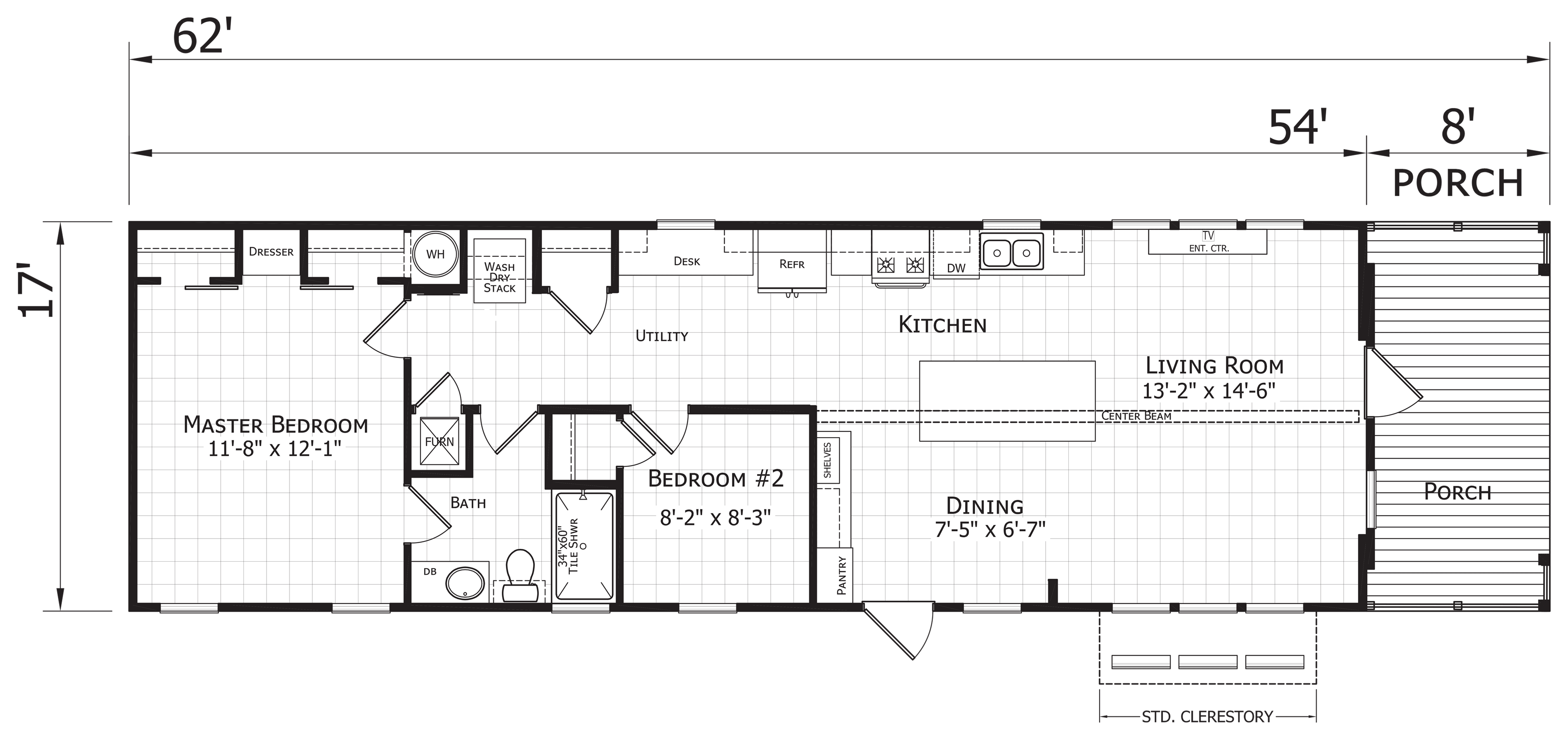 Floor plan for D1862B