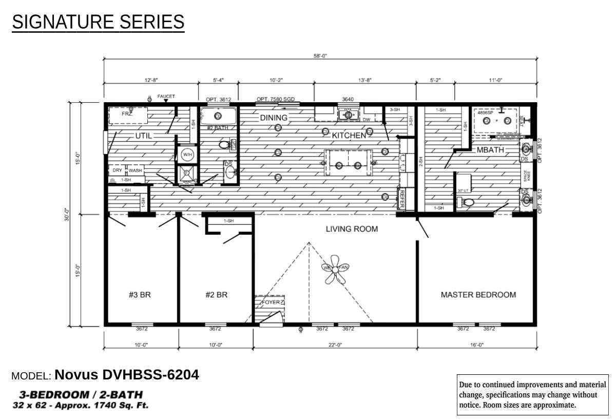Floor plan for Novus