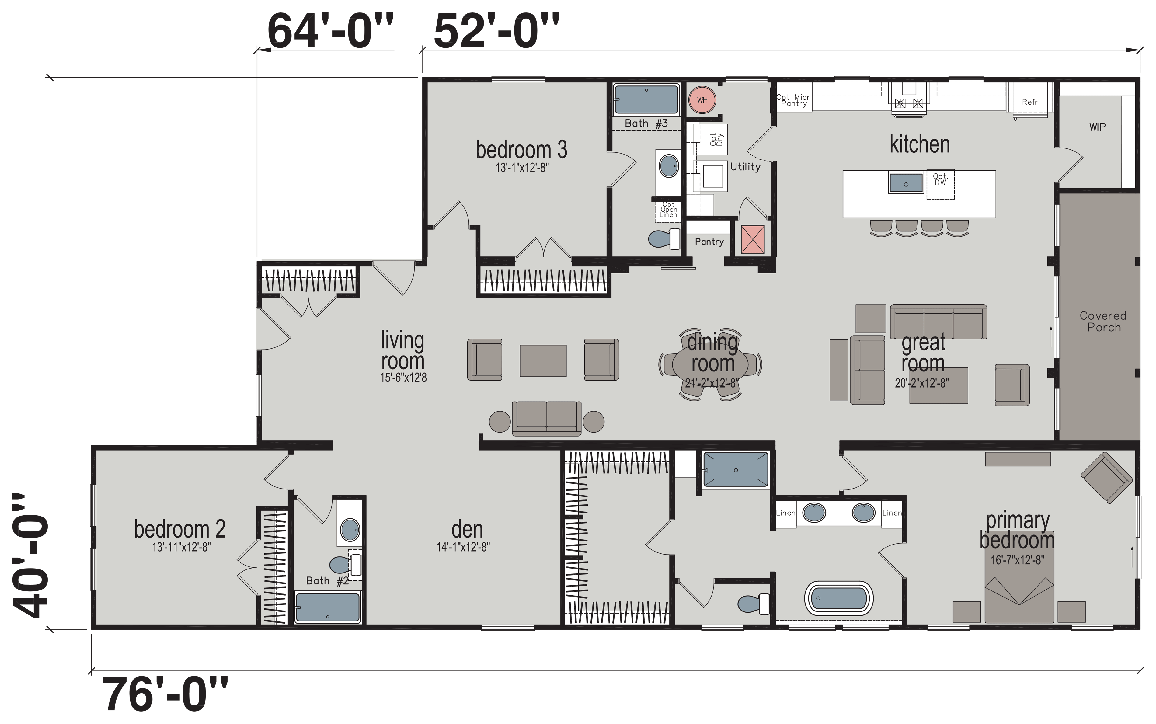 Floor plan for Olivia