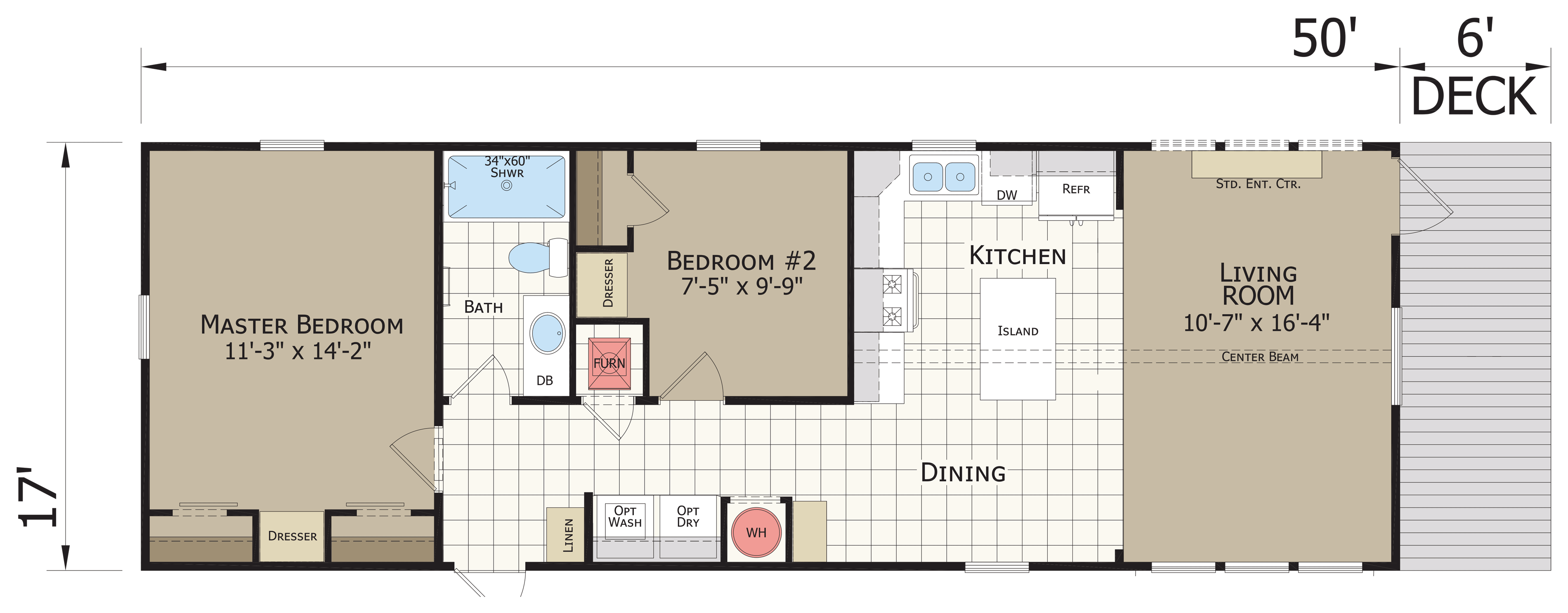 Floor plan for P1856A