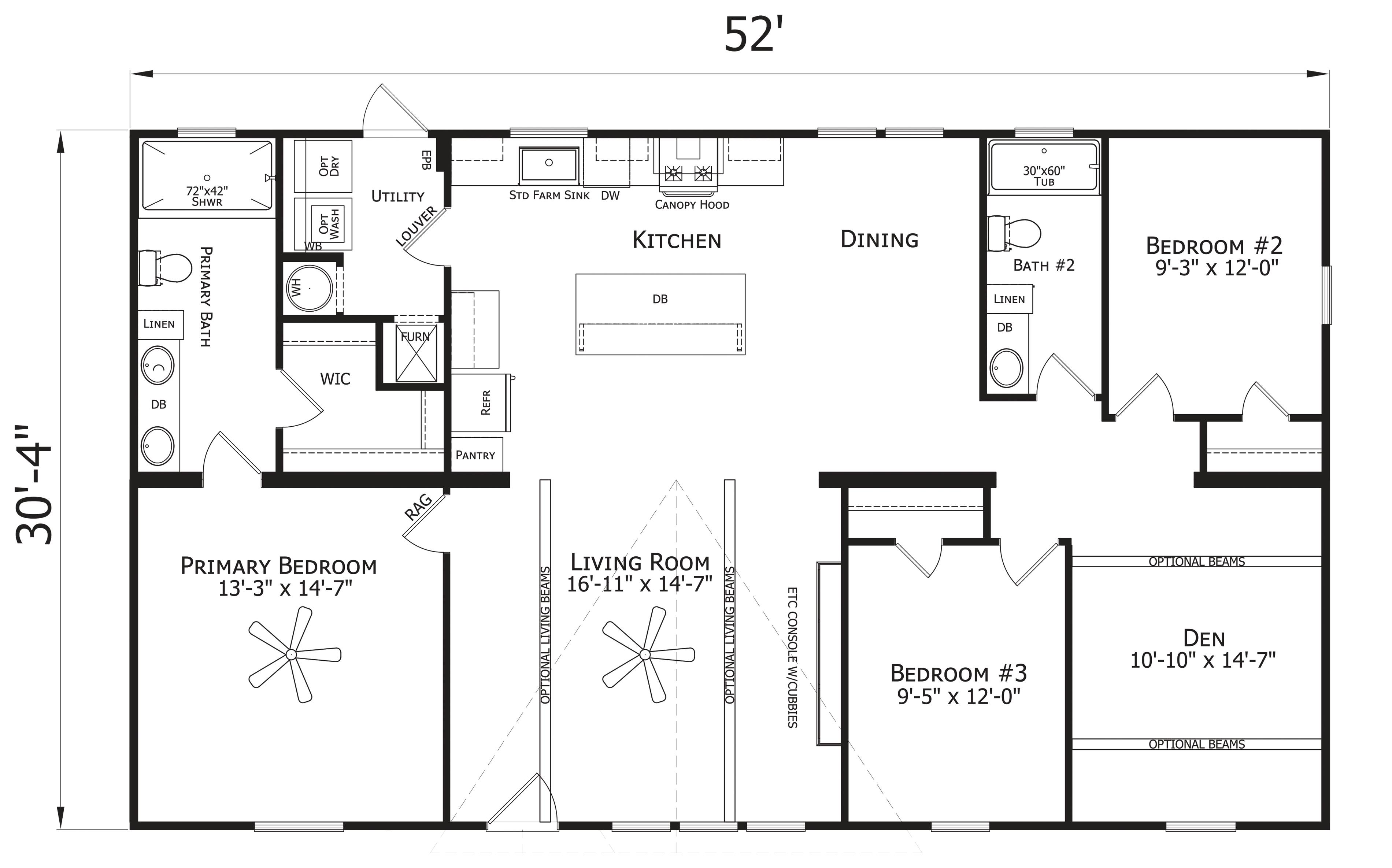 Floor plan for Redbud