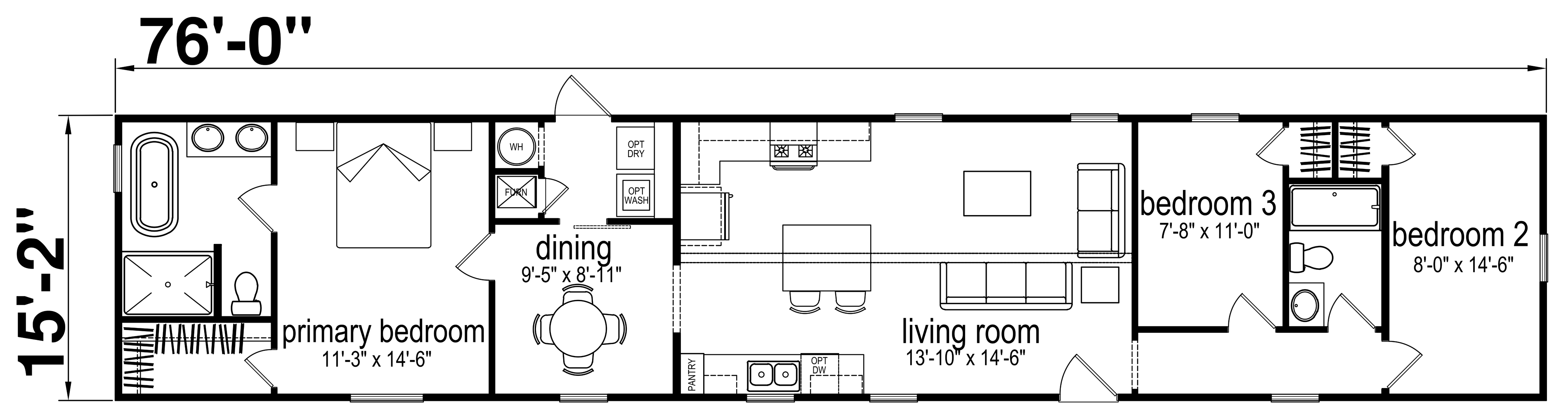 Floor plan for The Jazz