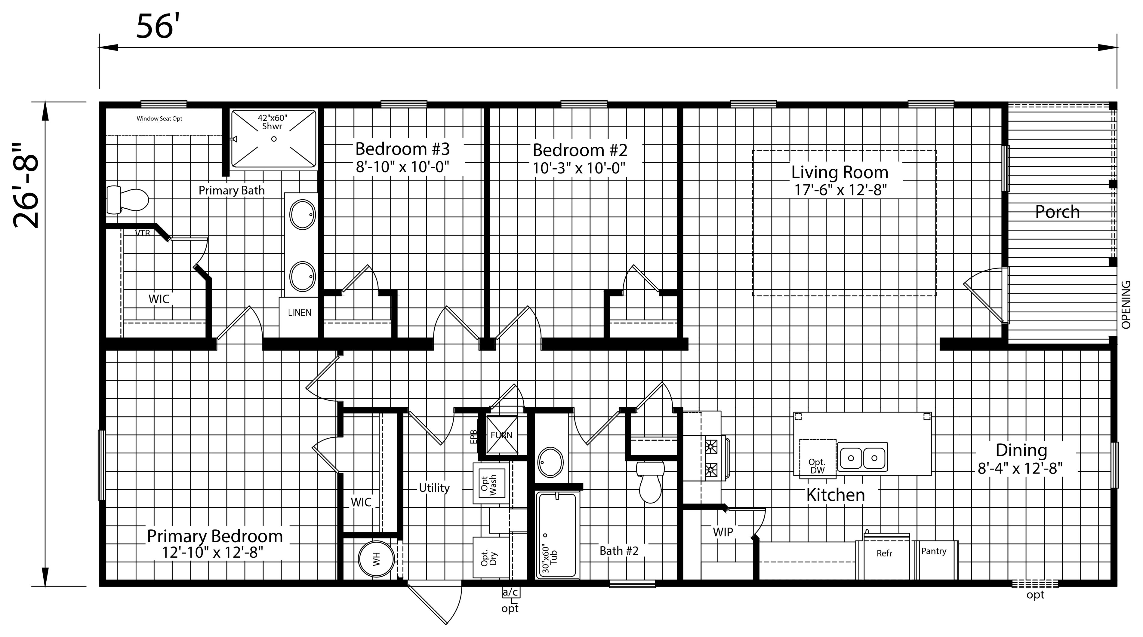 Floor plan for Toledo