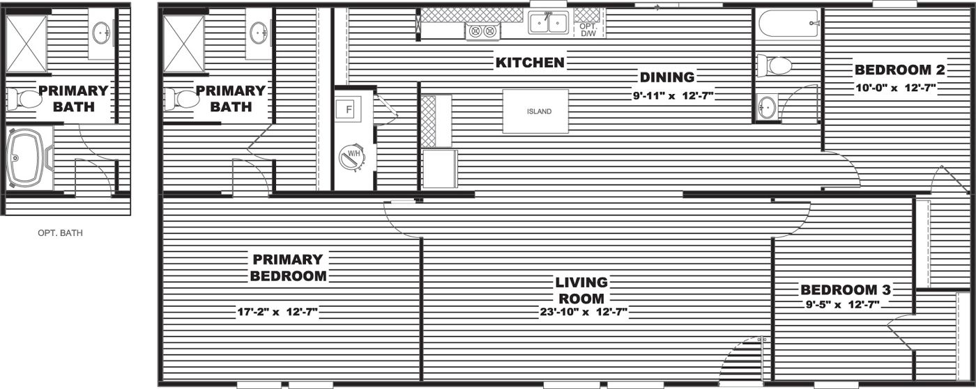 Floor plan for Spruce
