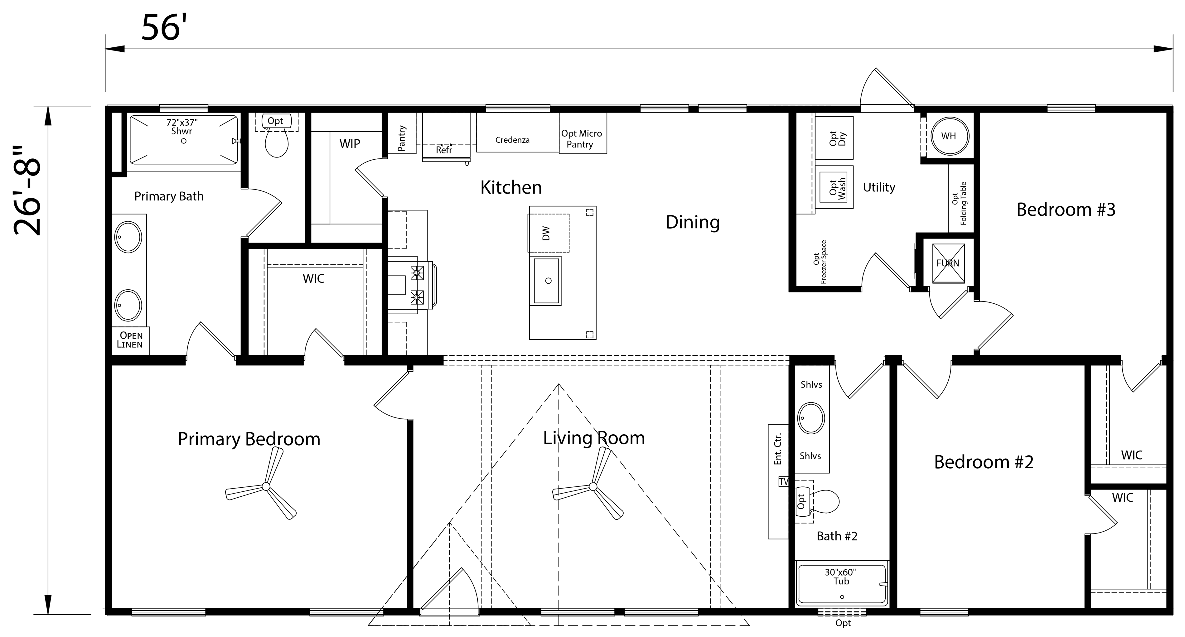 Floor plan for WS2856H